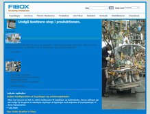 Tablet Screenshot of fibox.dk